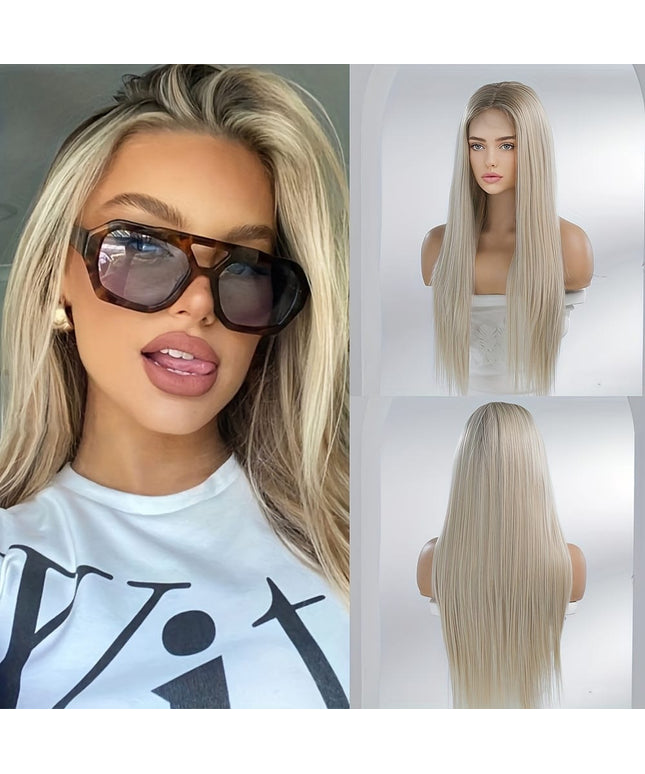 KissICON Black / 28inch Kissicon 28 Inch Ombre Wig Heat