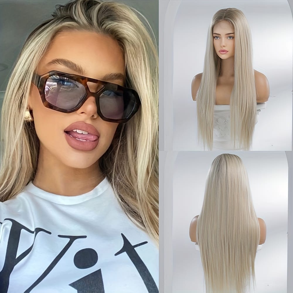 KissICON Black / 28inch Kissicon 28 Inch Ombre Wig Heat