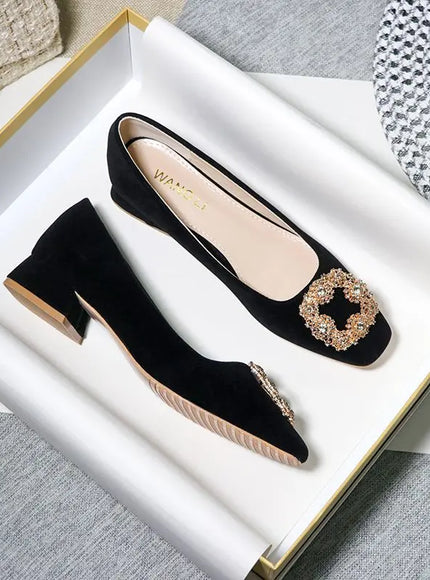 KissICON Black(3.5cm) / 40 Flats Shoes Women's Spring Autumn 2022 New Casual