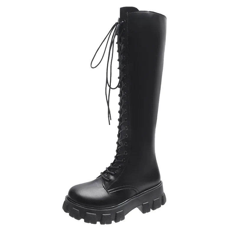 KissICON Black / 35 High Boots for Women 2025 New Women's Boots