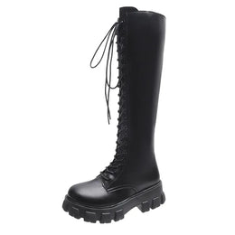 KissICON Black / 35 High Boots for Women 2025 New Women's Boots