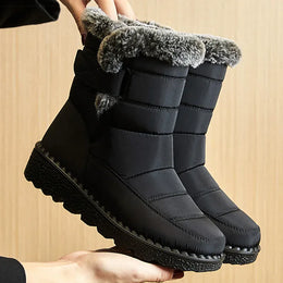 KissICON Black / 36 Women's Boots 2024 Trend Winter Shoes For Woman