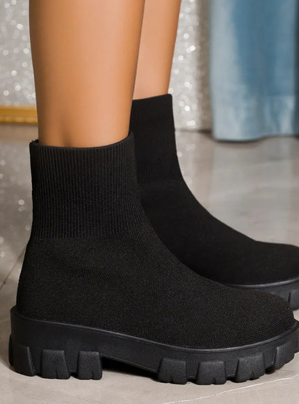 KissICON black / 42 Women's Boots 2025 Platform Boots for Autumn Winter