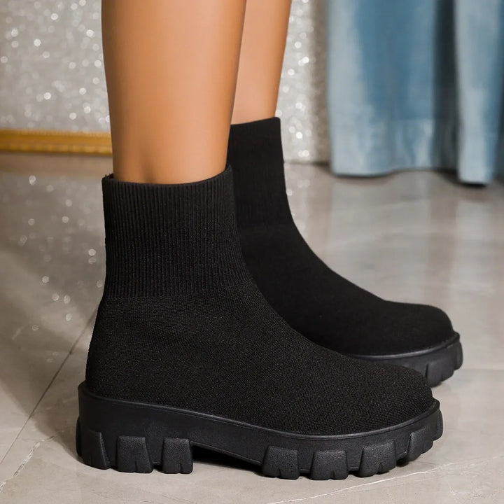 Women's Boots 2025 Platform Boots for Autumn Winter