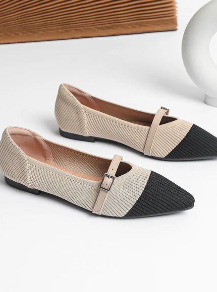 KissICON Black / 43 Flat Shoes for Women's Spring and Autumn New