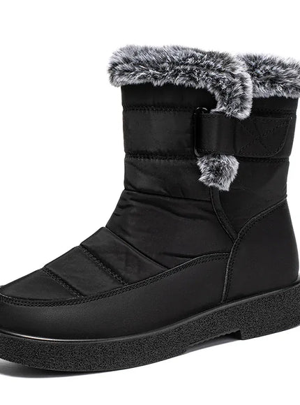 KissICON Black / 44 Women's Boots Snow New Women Shoes Platform Shoes