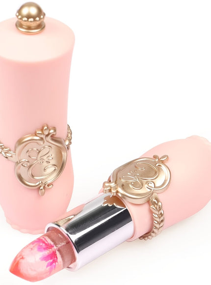 KissICON Black 6 Pcs In One Set KissIcon Jelly Lipstick - Long Lasting Peach Flavor