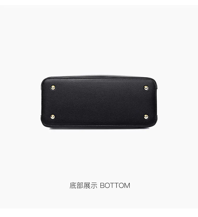KissICON Black big 2ndr Brand Drop Shipping Designer Blank Tote – Zipper Hand