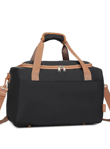 KissICON Black-Brown / United Kingdom Ryanair Approved 20L Underseat Cabin Bag for Air Travel