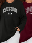 Black+Burgundy / UK 18