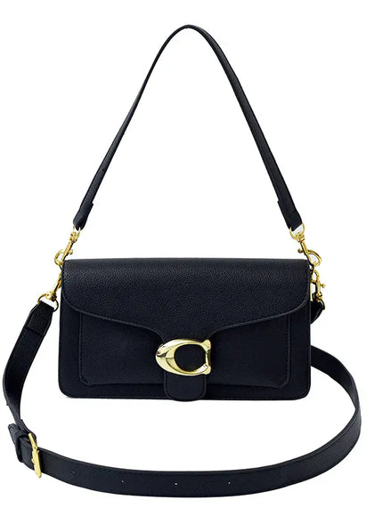 KissICON black Chic PU Grid Lock Crossbody – City Essential