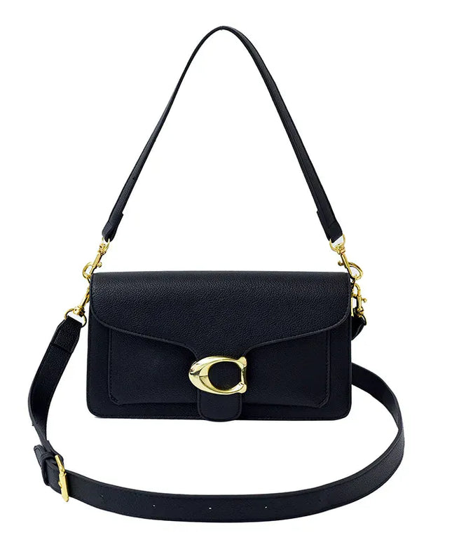 KissICON black Chic PU Grid Lock Crossbody – City Essential