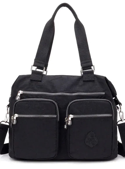 KissICON black / CHINA Women's Top-handle Big Handbag – Nylon Bags Waterproof