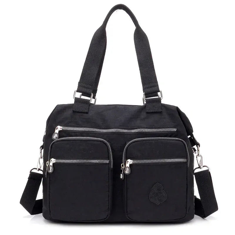 KissICON black / CHINA Women's Top-handle Big Handbag – Nylon Bags Waterproof