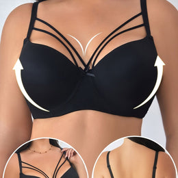 KissICON Black / EU 85C Women's Curve Bras – Underwire Full Coverage