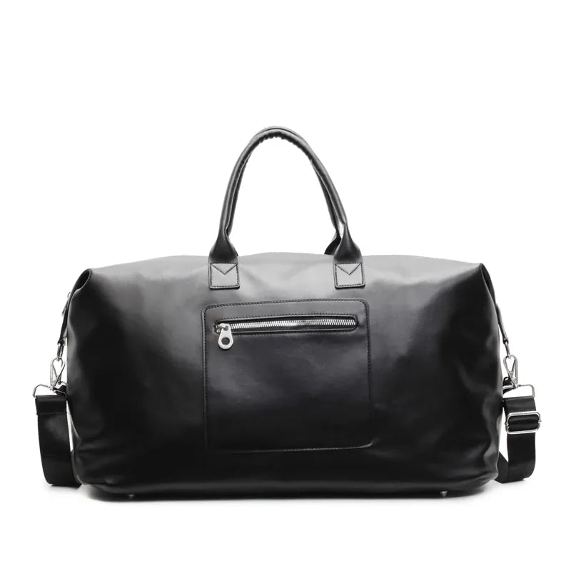KissICON black Fashionable Large-capacity Handbag – Travel Commuting Essential