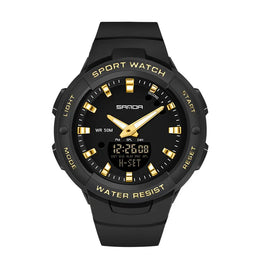 KissICON Black gold Uthai CE64 Women Watch - Fashion Outdoor Waterproof