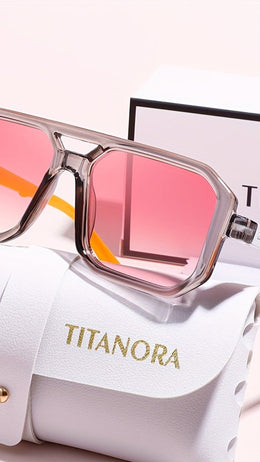 jkthpu-45 Black Golden Retro Square Glasses Bold Green Lenses Couples Style