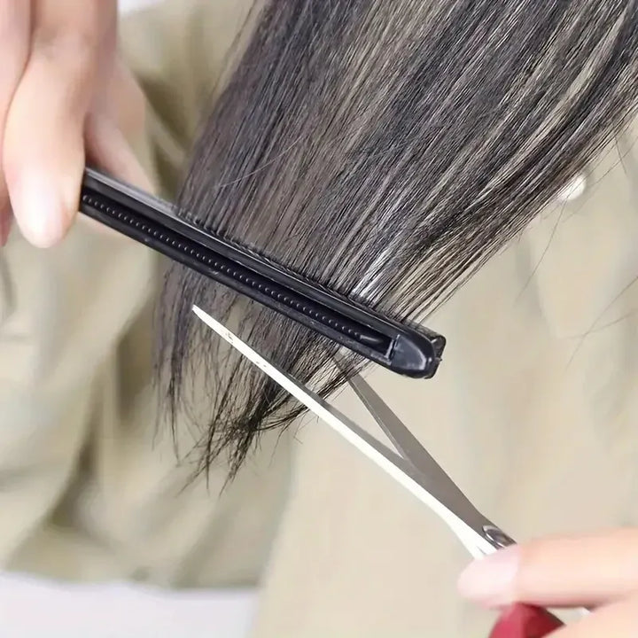 Hairdressing V-Comb Messy Hair Finishing Splint - Wig