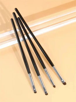 KissICON black KissIcon 4 Piece Eye Brush Set - Synthetic