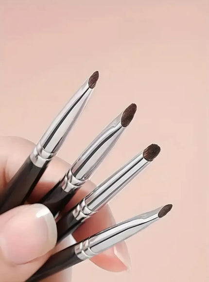KissICON black KissIcon 4 Piece Eye Brush Set - Synthetic