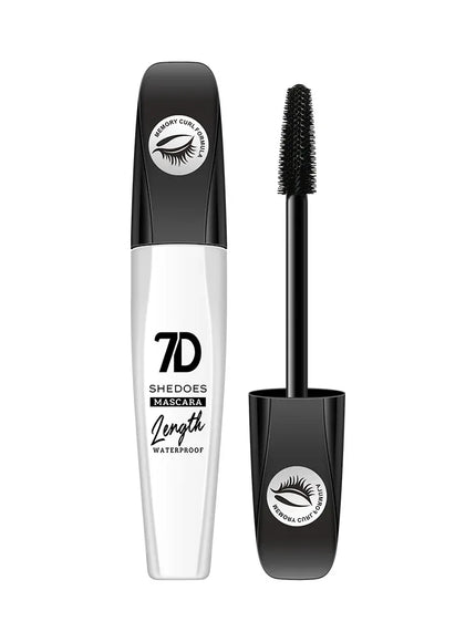 KissICON Black KissIcon 7D Mascara – Waterproof Smudge-Proof Easy Removal