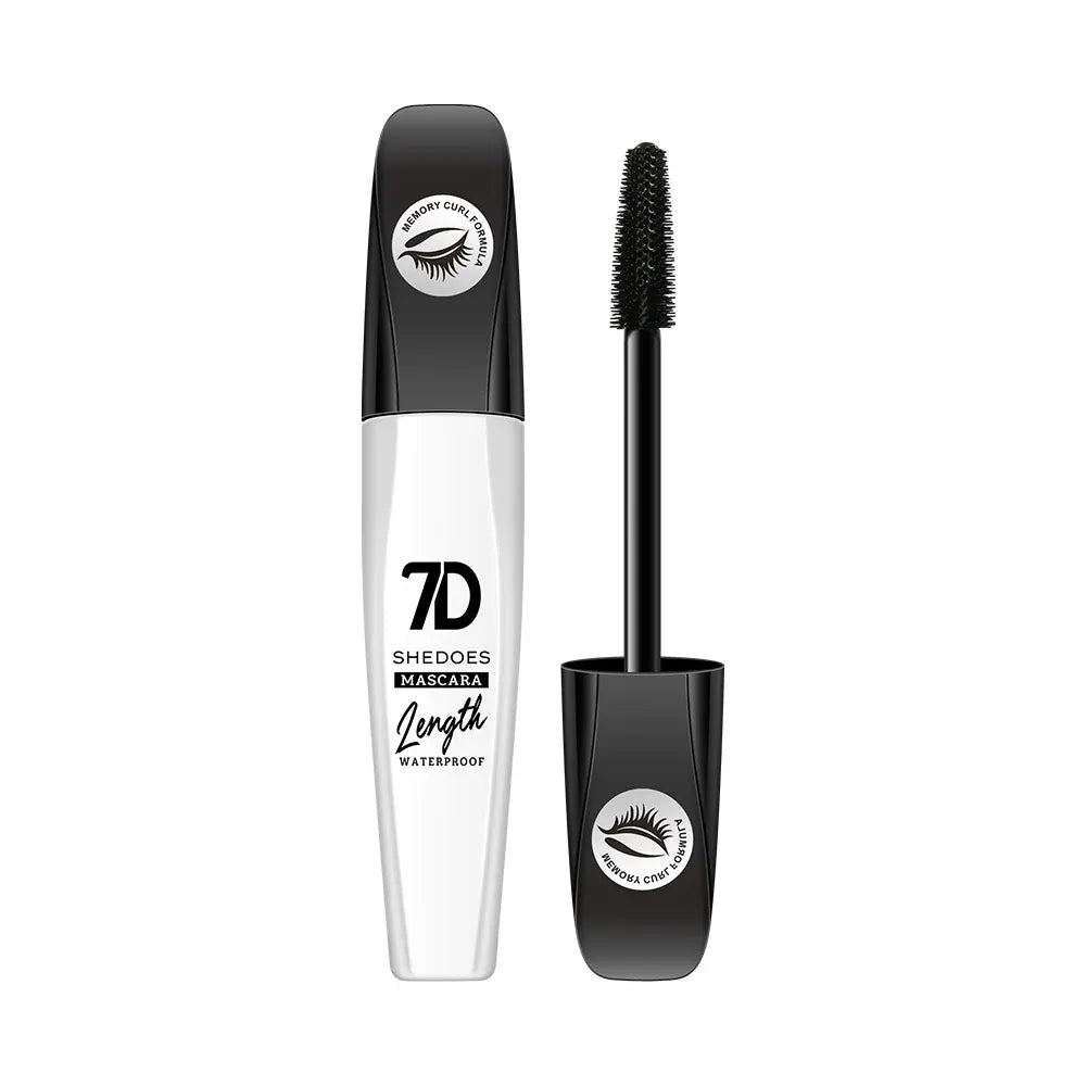 KissICON Black KissIcon 7D Mascara – Waterproof Smudge-Proof Easy Removal