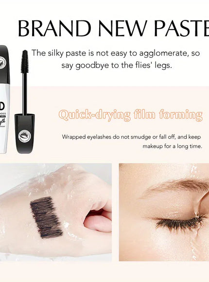KissICON Black KissIcon 7D Mascara – Waterproof Smudge-Proof Easy Removal
