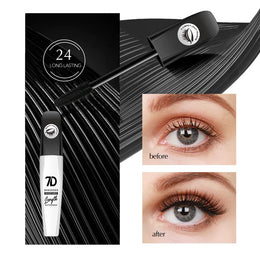 KissICON Black KissIcon 7D Mascara – Waterproof Smudge-Proof Easy Removal