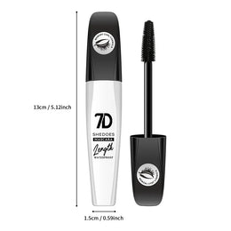 KissICON Black KissIcon 7D Mascara – Waterproof Smudge-Proof Easy Removal