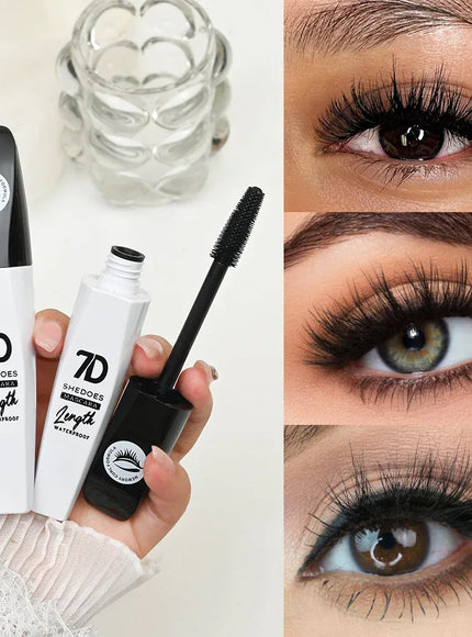 KissICON Black KissIcon 7D Mascara – Waterproof Smudge-Proof Easy Removal
