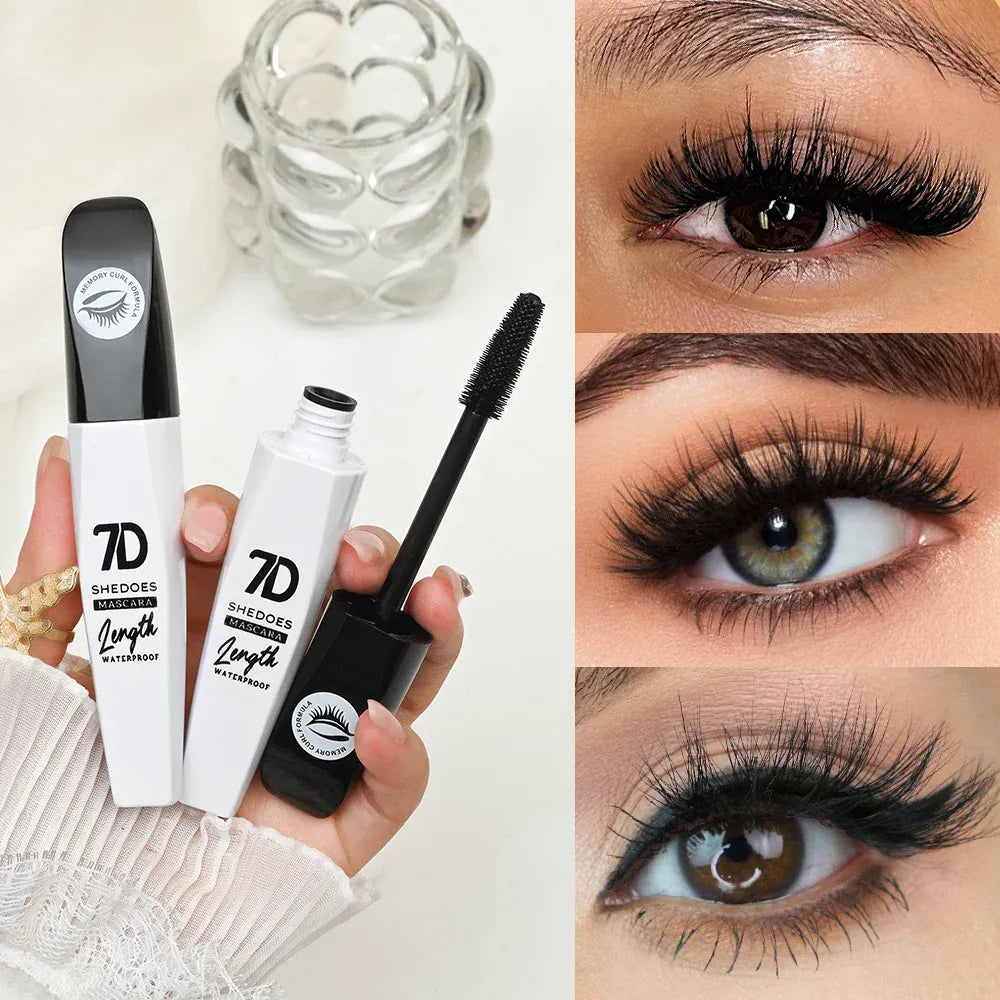 KissICON Black KissIcon 7D Mascara – Waterproof Smudge-Proof Easy Removal