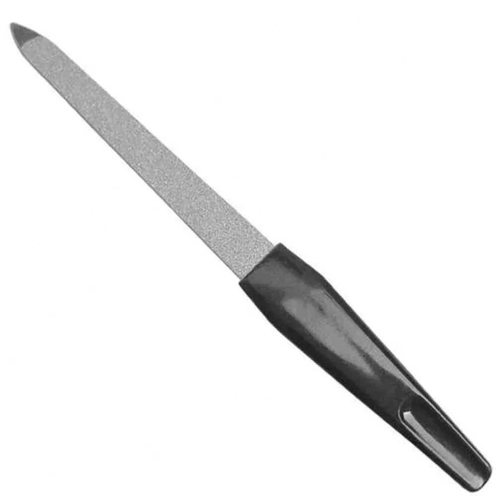 KissICON Black KissIcon Nail Files Black Handle Double Sided -