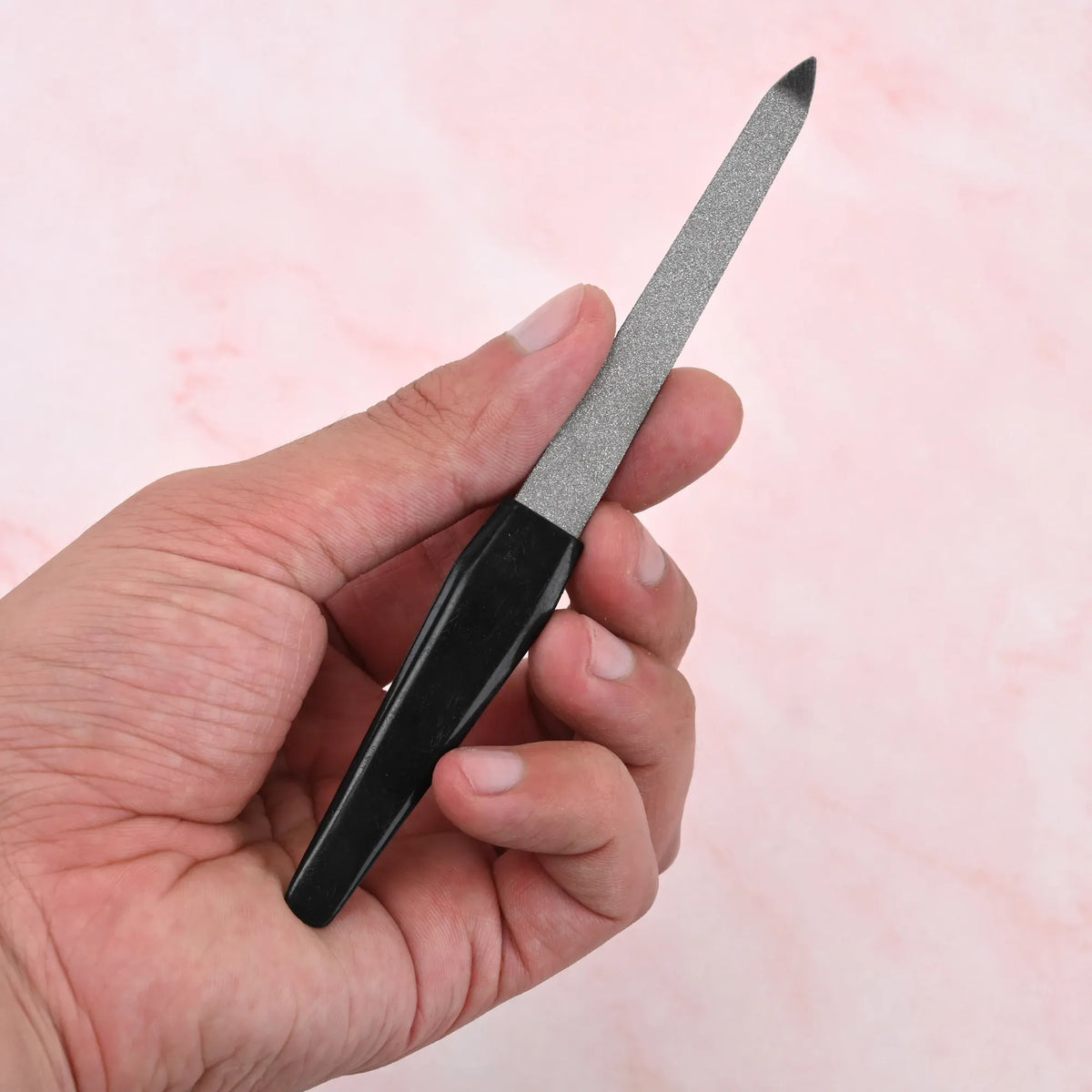 KissICON Black KissIcon Nail Files Black Handle Double Sided -