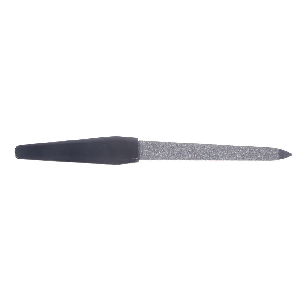 KissICON Black KissIcon Nail Files Black Handle Double Sided -