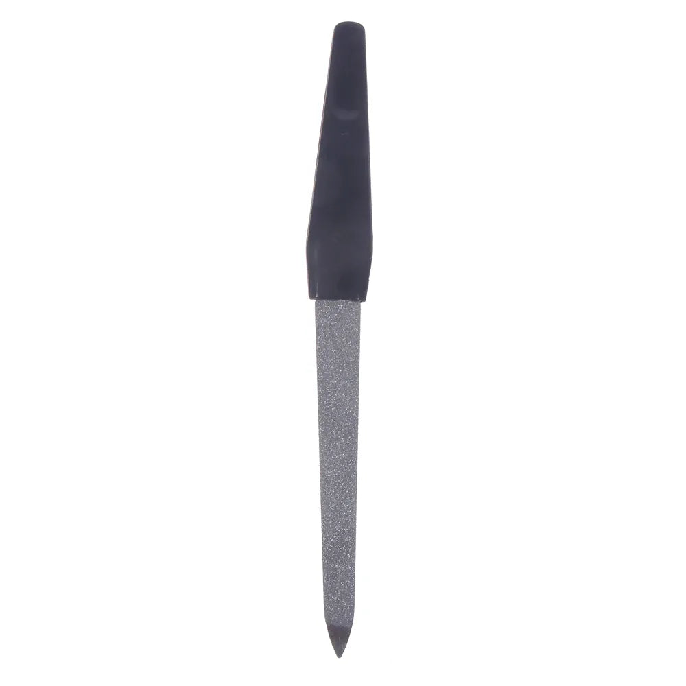 KissICON Black KissIcon Nail Files Black Handle Double Sided -
