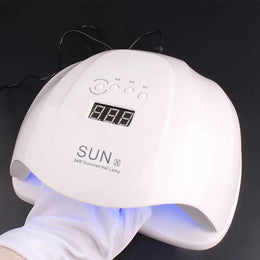 KissICON black KissIcon Nail Tools UV Gloves Half Exposed Fingertips