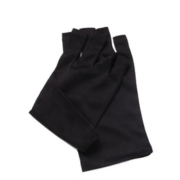 KissICON black KissIcon Nail Tools UV Gloves Half Exposed Fingertips