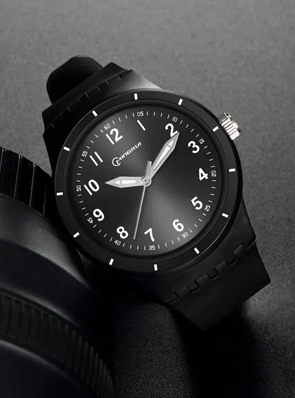 KissICON black KissIcon UTHAI BK23 Digital Watch Korean Edition Waterproof