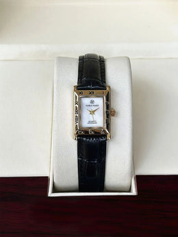 KissICON black KissIcon UTHAI Women Watch Square Leather Strap -