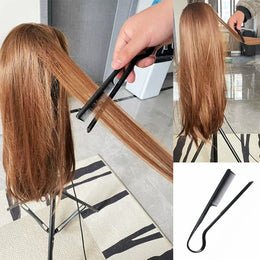 KissICON black KissIcon V-Comb Hair Styling Tool - Smooths Messy