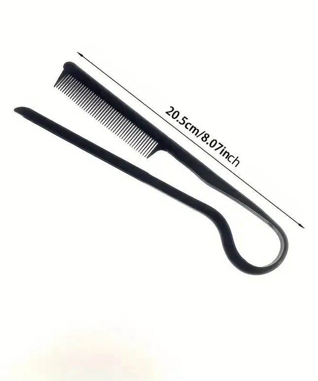 KissICON black KissIcon V-Comb Hair Styling Tool - Smooths Messy