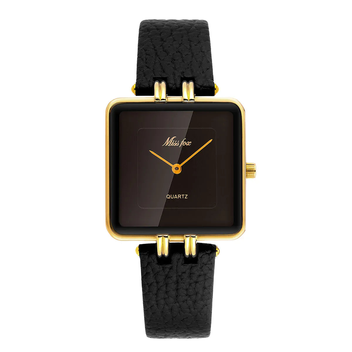 KissICON Black KissIcon Women Watch - Wine Red Square Waterproof