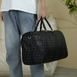 KissICON black Large-capacity Travel Men's Short-distance Handbag – Fitness