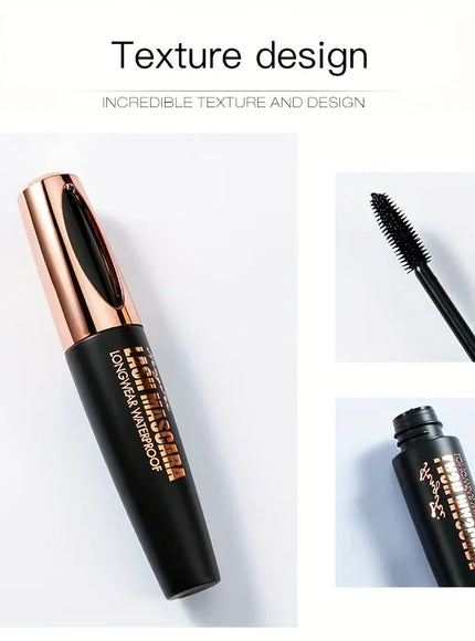 KissICON Black Mascara [KissIcon] 4D Lash Mascara - Waterproof Long-Lasting