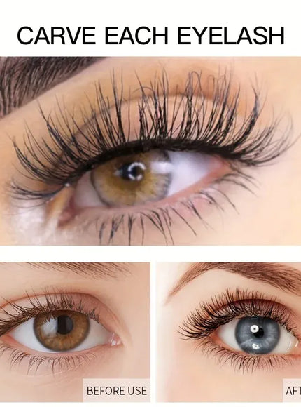 KissICON Black Mascara [KissIcon] 4D Lash Mascara - Waterproof Long-Lasting