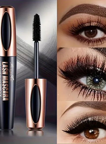 KissICON Black Mascara [KissIcon] 4D Lash Mascara - Waterproof Long-Lasting