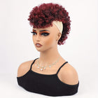 Black Mix Burgundy Ombre