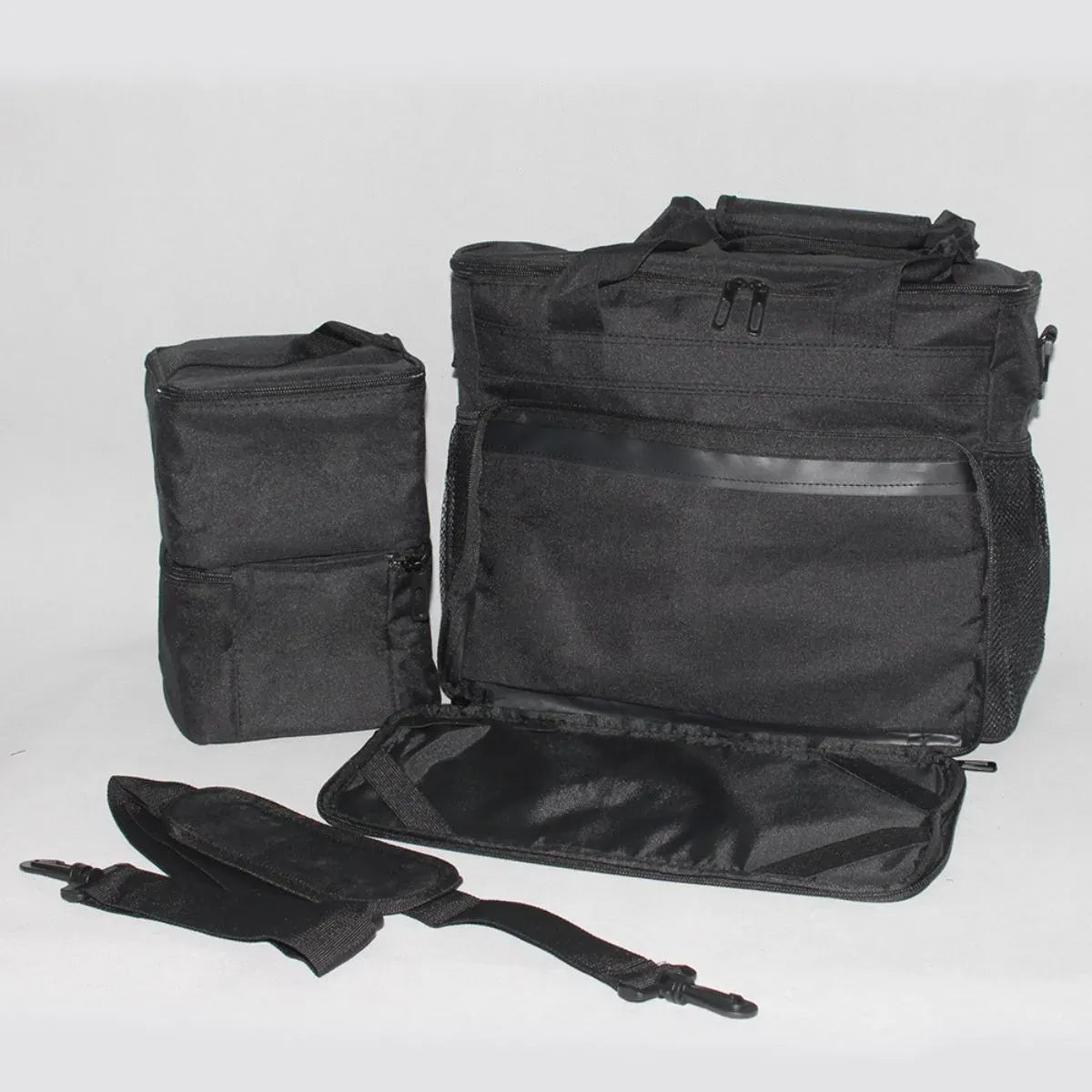 KissICON black Multifunctional Camping Kitchenware Storage Small Folding Tool