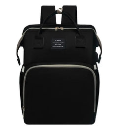 KissICON black Multifunctional Diaper Mommy Baby Organiser – Stroller